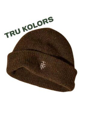 Tru Kolors Double Layer Ribbed Beanie